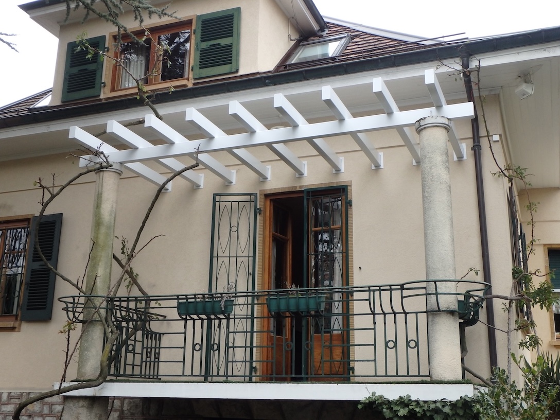 Pergola en fer forgé